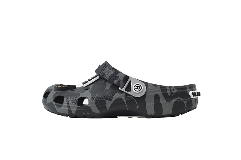 BAPE x Crocs Classic Clog ‘ABC Camo – Black’